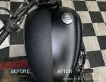 nano coating, matte finish, harley davidson, 50-50