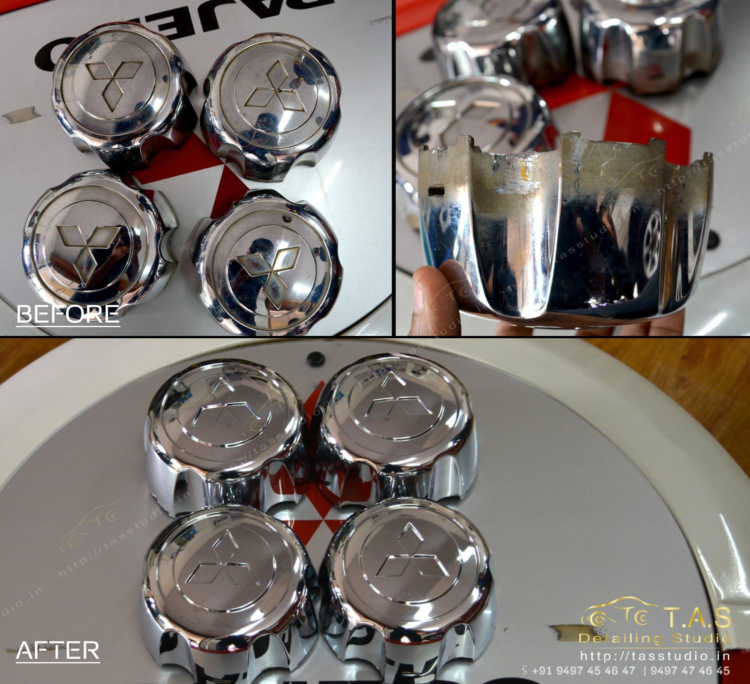 Car Detailing, Chrome polishing